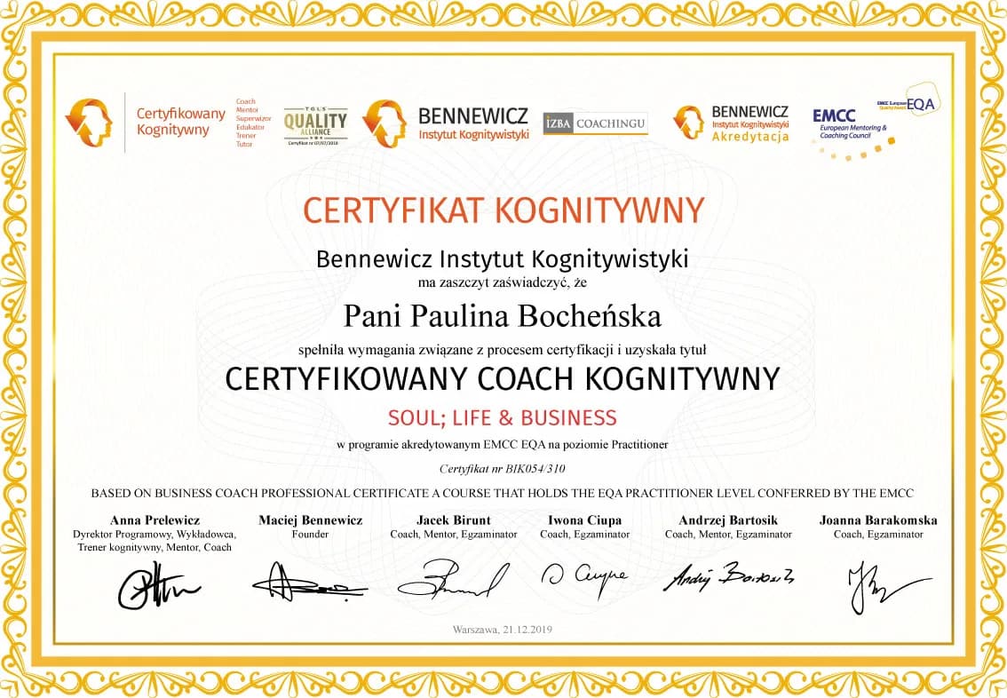 Coaching kognitywny – co to znaczy i jak zmienia myślenie?