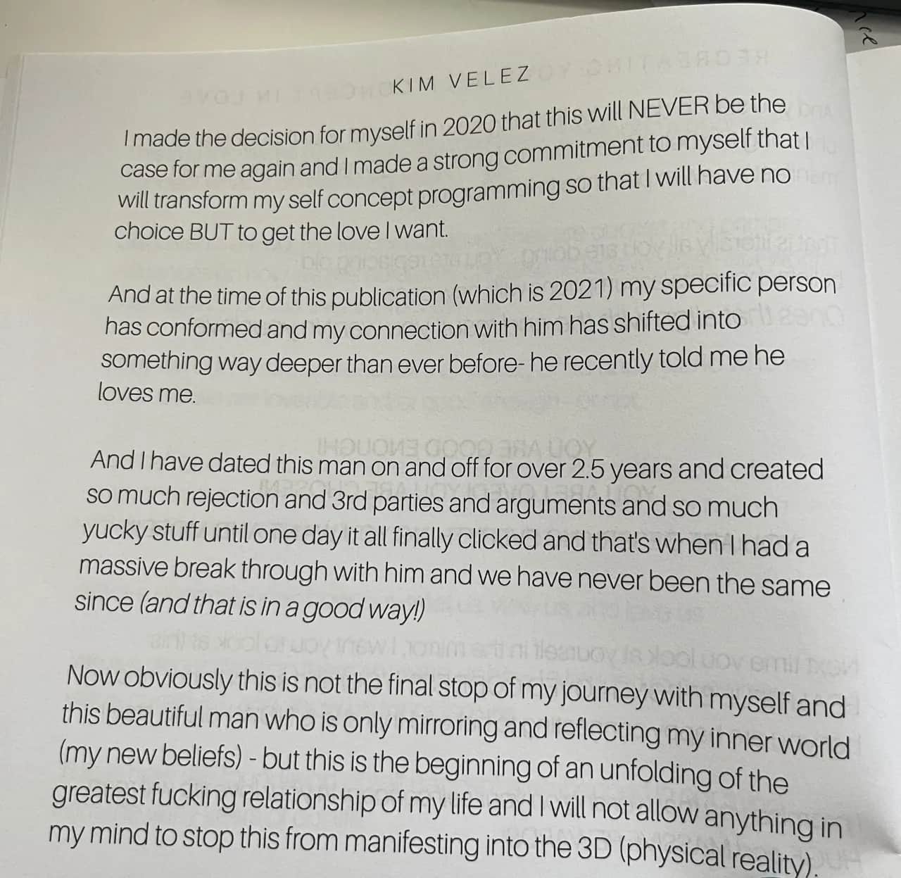 Kim Velez workbook: jak pokonać niepewność i zbudować miłość do siebie