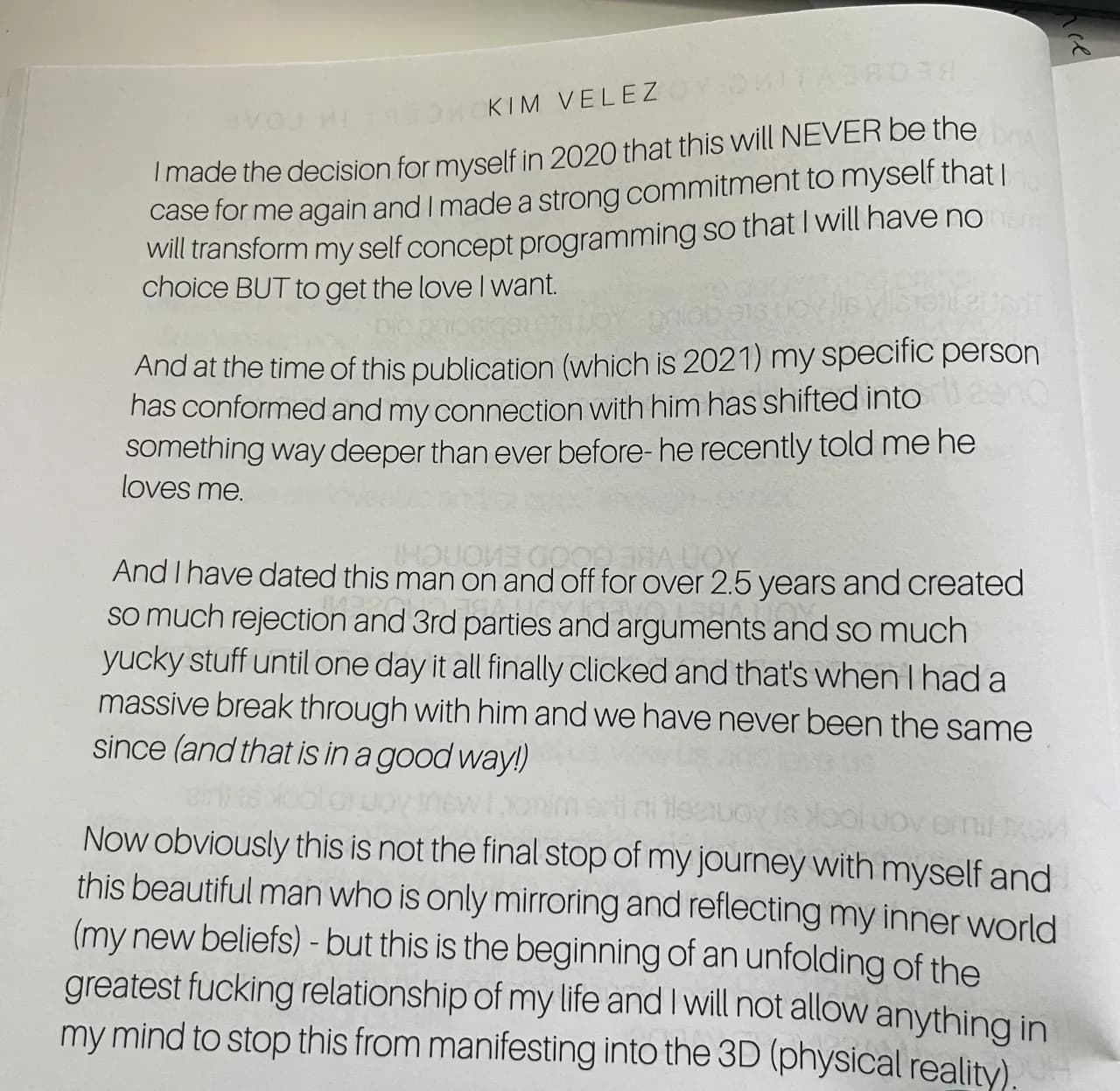 Kim Velez workbook: jak pokonać niepewność i zbudować miłość do siebie