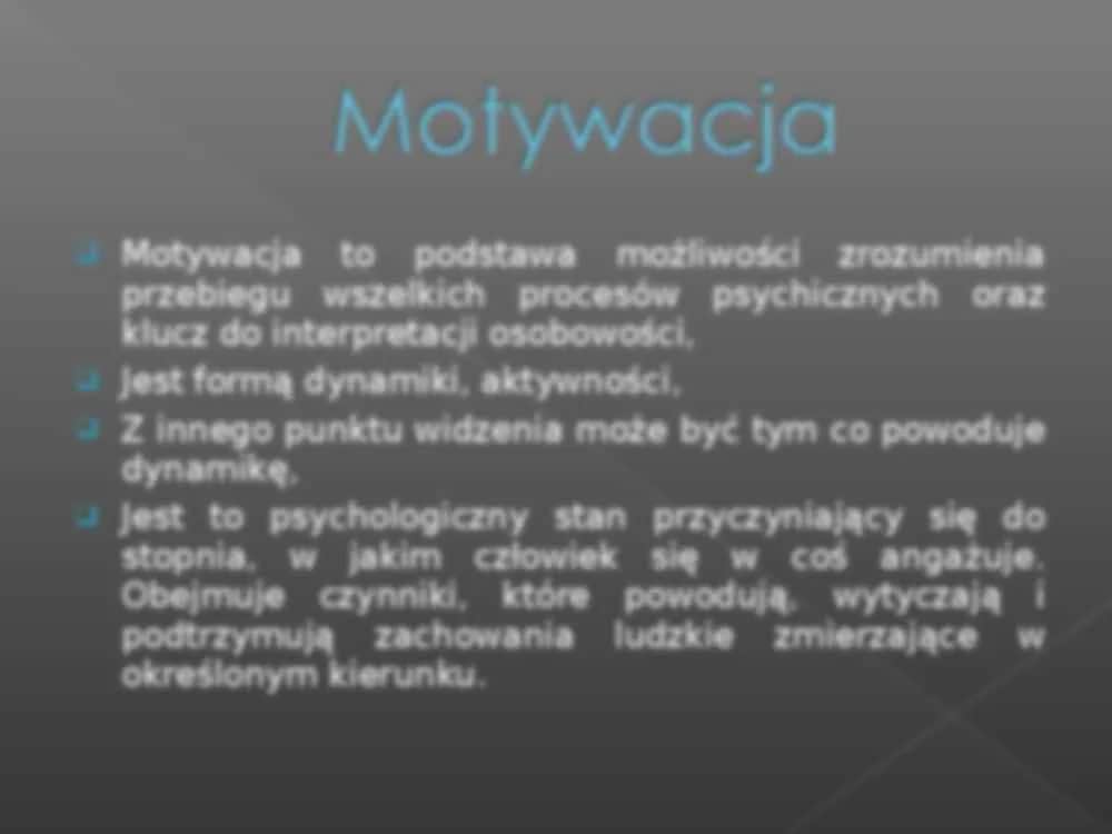 Motywacja w psychologii: klucz do zrozumienia swoich działań